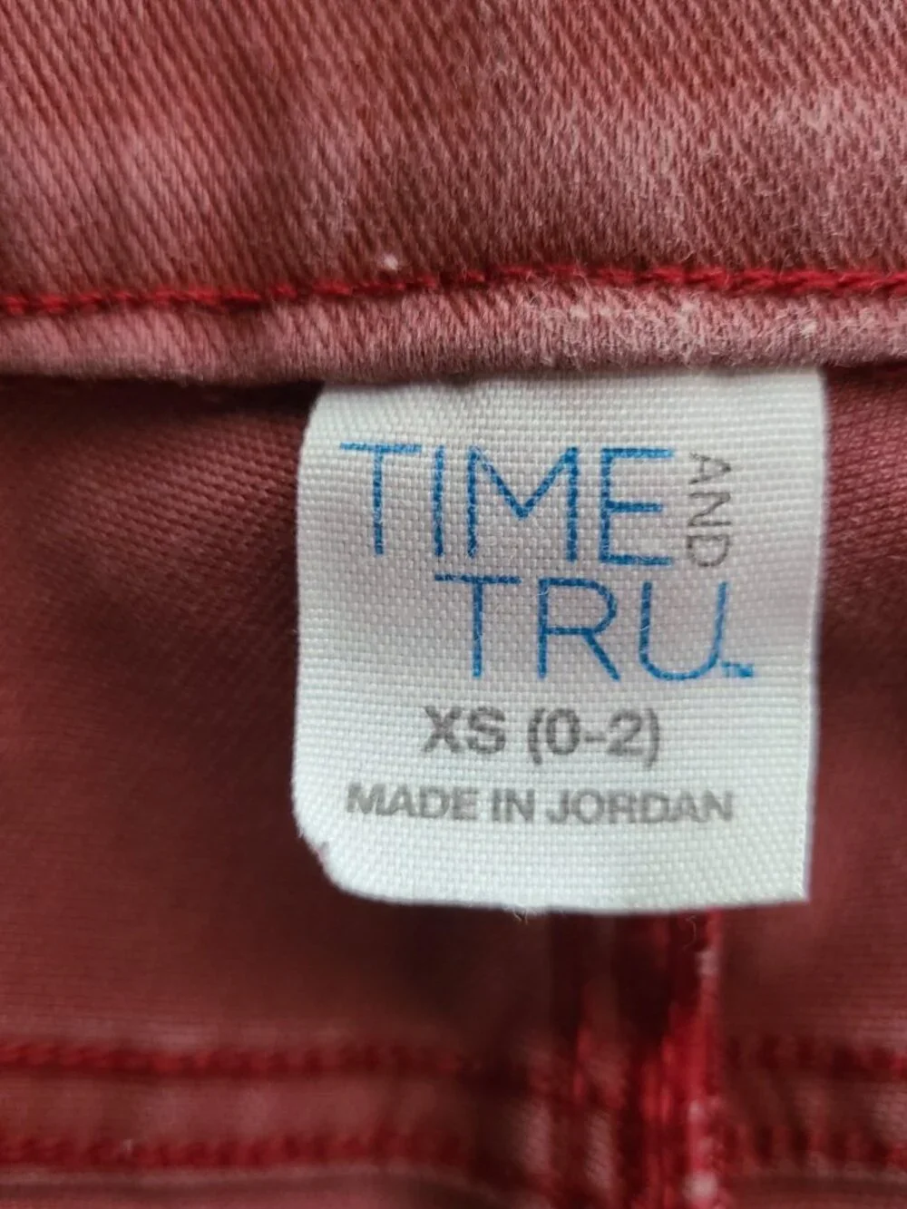 Time and Tru Womens Pull On Comfort Waist Jegging Size XS (0-2)